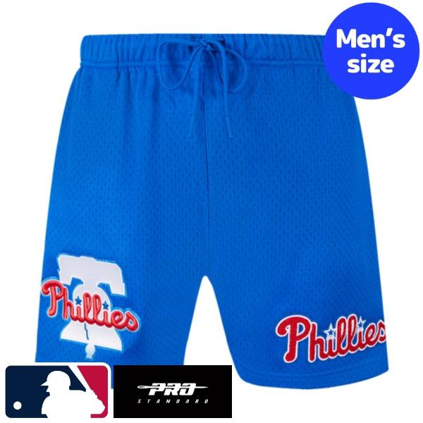 【送料無料】【正規品】 MLB公式 メジャーリーグオフィシャルアイテム メンズ 短パン ジャージ ハーフパンツ ショートパンツ ショーツ ボトムス プロスタンダード Pro Standard フィラデルフィア・フィリーズ PHILADELPHIA PHILLIES SOUVENIR MEN'S MESH SHORT