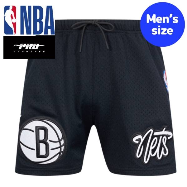 【送料無料】【正規品】 NBA公式 オフィシャルアイテム メンズ 短パン ジャージ ハーフパンツ ショートパンツ ショーツ ボトムス プロスタンダード Pro Standard ブルックリン・ネッツ BROOKLYN NETS SOUVENIR MEN'S MESH SHORT