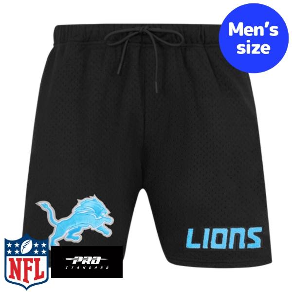 【送料無料】【正規品】 NFL公式 オフィシャルアイテム メンズ 短パン ジャージ ハーフパンツ ショートパンツ ショーツ ボトムス プロスタンダード Pro Standard デトロイト・ライオンズ DETROIT LIONS SOUVENIR MEN'S MESH SHORT