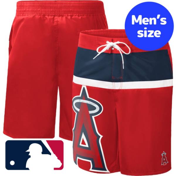 【送料無料】 MLB公式 メジャーリーグ メンズ スイムウェア 海水パンツ 海パン スイムトランクス 海水浴 ビーチ プール ロサンゼルス・エンゼルス 大谷翔平 Los Angeles Angels Sea Wind Swim Shorts