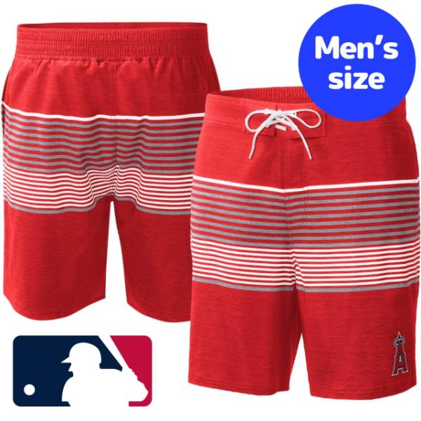 【送料無料】 MLB公式 メジャーリーグ メンズ スイムウェア 海水パンツ 海パン ビーチ プール ロサンゼルス・エンゼルス 大谷翔平 Los Angeles Angels Coastline Volley Swim Shorts
