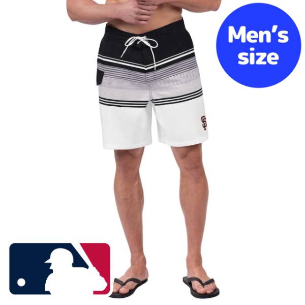 【送料無料】 MLB公式 メジャーリーグ メンズ スイムウェア 海水パンツ 海パン ビーチ プール サンフランシスコ・ジャイアンツ San Francisco Giants Jump Shot Volley Board Shorts