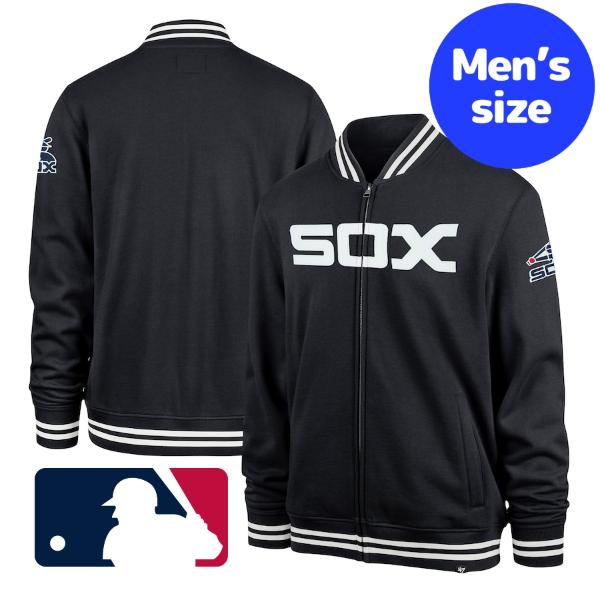 【送料無料】 MLBオフィシャル メンズ トラックジャケット ジャージ Navy シカゴ・ホワイトソックス Chicago White Sox 47 Brand フォーティーセブン Wax Pack Pro Camden Track Jacket