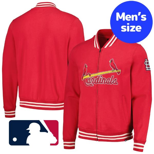 【送料無料】 MLBオフィシャル メンズ トラックジャケット ジャージ Red ヌートバー セントルイス・カージナルス カーディナルス St. Louis Cardinals 47 Wax Pack Pro Camden Track Jacket