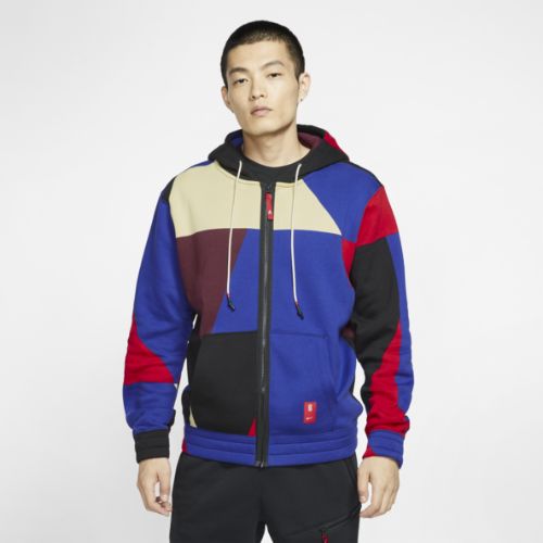 【送料無料】 ナイキ メンズ Nike Kyrie Irving Fleece Full Zip Jacket Hoodie（Blue/Multi） Men's パーカー フーディー トップス Hoodie Pullover NBA カイリー・アービング Kyrie Irving スポンジ・ボブ コラボ｜USキッズウェア店 22,961円