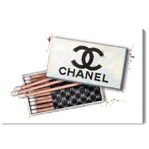 色が選べる上品なフレーム付き 送料無料 ラッピング可 Oliver Gal オリバーガル 約38x25cm Fashion Matches I Chanel シャネル インテリア 絵画 模様替え 引越し祝い Cliniquemenara Ma