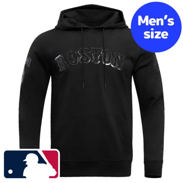 【送料無料】 Pro Standard プロスタンダード MLBオフィシャル メジャーリーグ公式 メンズ パーカー フーディー 長袖トップス 吉田正尚 ボストン・レッドソックス BOSTON RED SOX TRIPLE BLACK HOODIE
