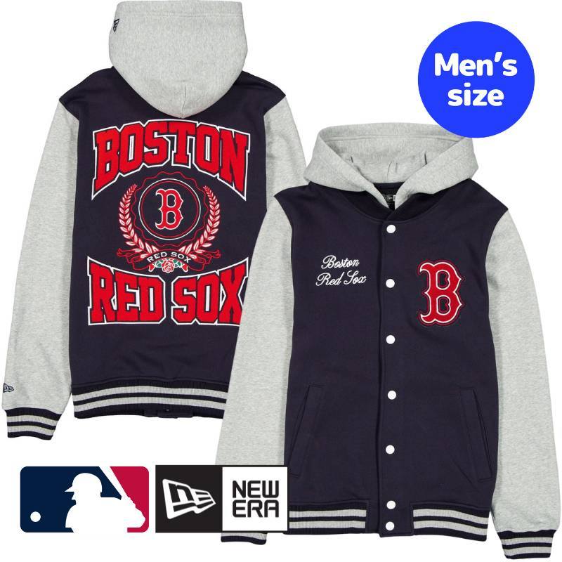 【送料無料】 MLB公式 メンズ アウター ジャケット スタジャン ジャンパー ボストン・レッドソックス 吉田正尚 Boston Red Sox Throwback Prep Jacket ニューエラ New Era｜USキッズウェア店 29,601円