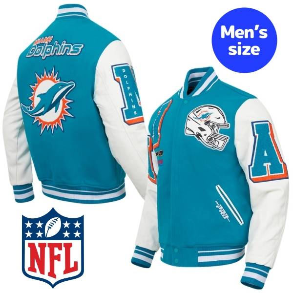 希少　Miami Dolphins スタジャン　未使用タグ付 美品 90s NFL MIAMI Dolphins レザー スタジャン XL - メルカリ
