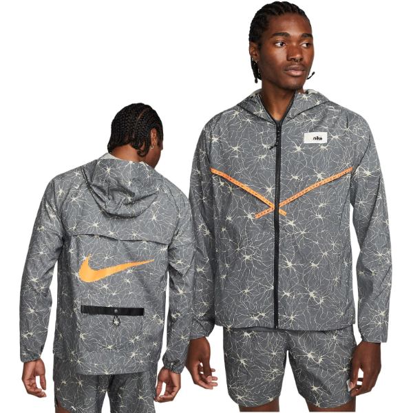 【送料無料】【メンズ・Men's】 ナイキ Nike Repel UV D.Y.E. Running Windrunner Jacket（Iron Grey/Peach Cream） ジャケット アウター ジャンパー
