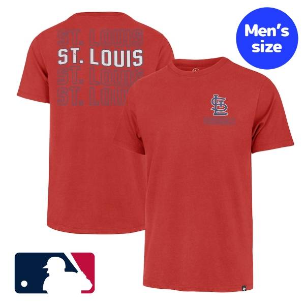 【送料無料】 MLB公式 メジャーリーグオフィシャル メンズ Tシャツ 半袖トップス '47 ヌートバー セントルイス・カージナルス カーディナルス St. Louis Cardinals '47 Hang Back Franklin T-Shirt