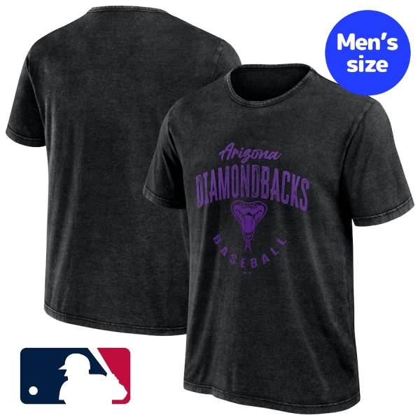 【送料無料】 MLB公式 メジャーリーグオフィシャル メンズ Tシャツ 半袖トップス アリゾナ・ダイヤモンドバックス Arizona Diamondbacks Cooperstown Collection Washed T-Shirt