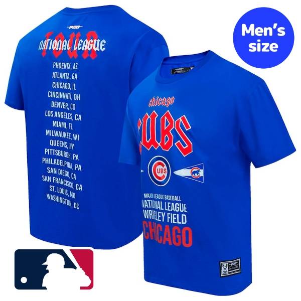 【送料無料】 MLB公式 メジャーリーグオフィシャル メンズ Tシャツ 半袖トップス プロスタンダード Pro Standard 今永昇太 鈴木誠也 シカゴ・カブス Chicago Cubs Oversized City Tour T-Shirt 17,963円