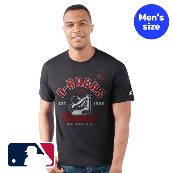 【送料無料】 MLB公式 メジャーリーグオフィシャル メンズ Tシャツ 半袖トップス スターター Starter アリゾナ・ダイヤモンドバックス Arizona Diamondbacks Prime Time Batter T-Shirt