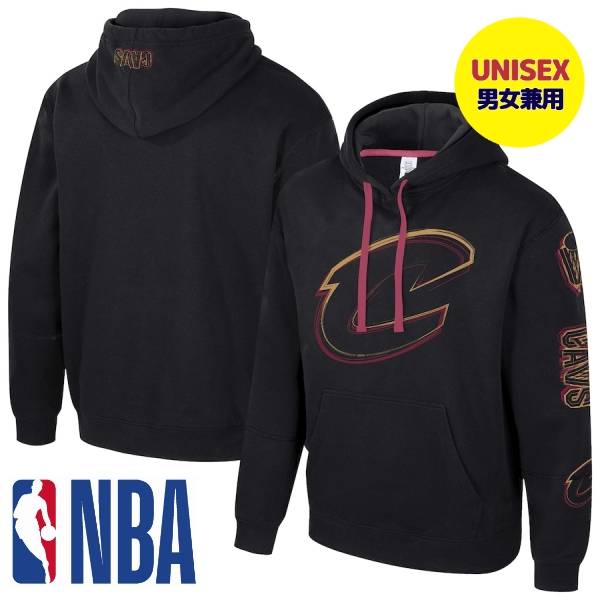 【送料無料】 NBA公式 ユニセックス 男女兼用 メンズ レディース パーカー フーディー トレーナー 長袖トップス スタジアム エッセンシャルズ Stadium Essentials クリーブランド・キャバリアーズ Cleveland Cavaliers Unisex Elementized Pullover Hoodie