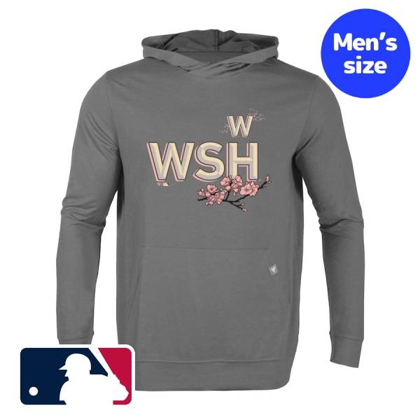 【送料無料】 MLB公式 メジャーリーグオフィシャル メンズ パーカー トレーナー 長袖トップス ワシントン・ナショナルズ Washington Nationals Levelwear City Connect Relay Core Logo Pullover Hoodie