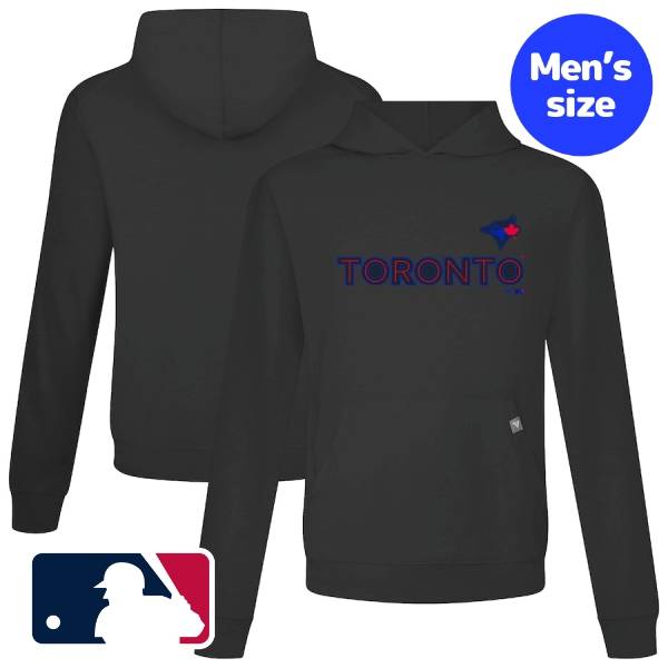 【送料無料】 MLB公式 メジャーリーグオフィシャル メンズ パーカー トレーナー 長袖トップス トロント・ブルージェイズ Toronto Blue Jays Levelwear City Connect Relay Core Logo Pullover Hoodie