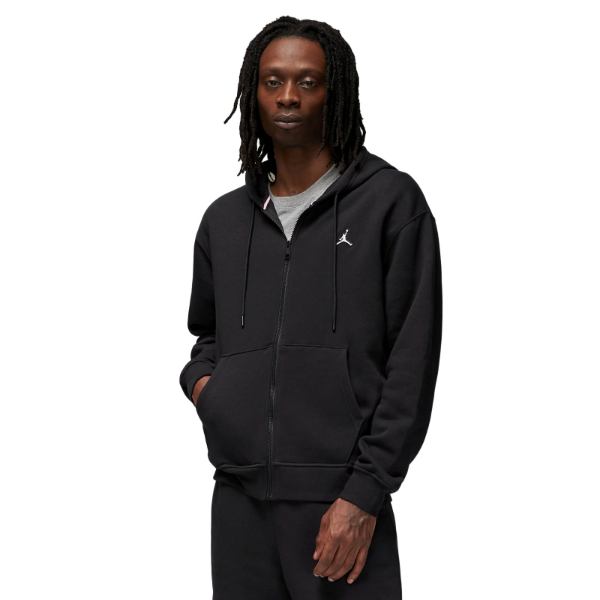 【送料無料】【メンズ】 Nike ナイキ ジョーダン Jordan Essentials Full-Zip フリースパーカー(Black/White) トップス フーディー パーカ Men's|USキッズウェア店