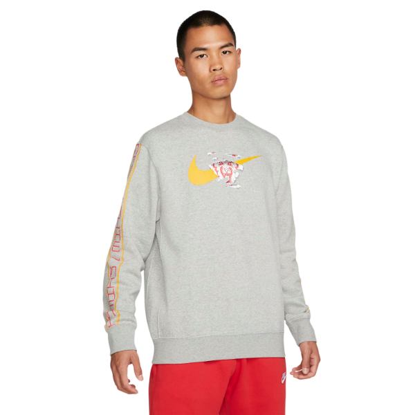 【貨物輸送無料】【メンズ】 ナイキ Nike Sportswear フリーストレーナー（Dark Grey Heather） トップス フーディー アノラック Men\u0027s Pullover Hoodie