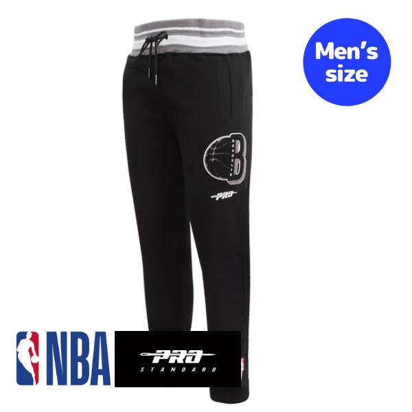 【送料無料】 NBA公式 正規品 メンズ スウェットパンツ ジョガーパンツ ボトムス プロスタンダード Pro Standard ブルックリン・ネッツ BROOKLYN NETS MASHUP MEN'S RIB SWEATPANT