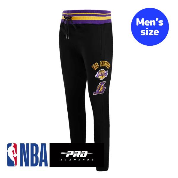 【送料無料】 NBA公式 正規品 メンズ スウェットパンツ ジョガーパンツ ボトムス プロスタンダード Pro Standard ロサンゼルス・レイカーズ レブロン・ジェームズ 八村塁 ルカ・ドンチッチ LOS ANGELES LAKERS RETRO CLASSIC MEN'S SWEATPANT