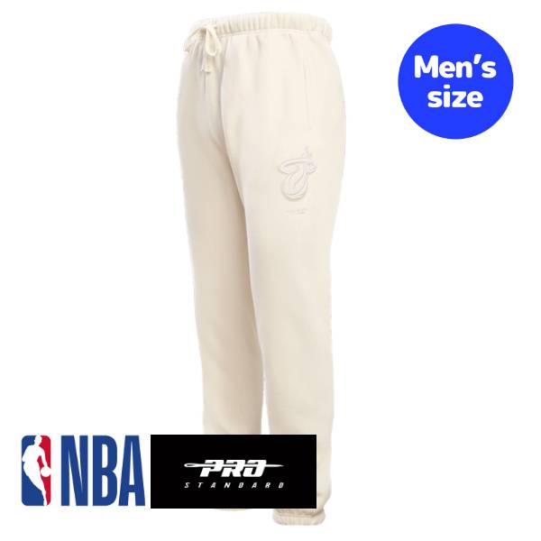 【送料無料】 NBA公式 正規品 メンズ スウェットパンツ ジョガーパンツ ボトムス プロスタンダード Pro Standard マイアミ・ヒート MIAMI HEAT NEUTRAL FLEECE SWEATPANT