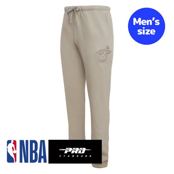 【送料無料】 NBA公式 正規品 メンズ スウェットパンツ ジョガーパンツ ボトムス プロスタンダード Pro Standard マイアミ・ヒート MIAMI HEAT NEUTRAL FLEECE SWEATPANT
