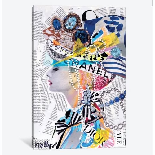 【送料無料】 米国発のお洒落なブランドオマージュアート La La La Audrey シャネル CHANEL キャンバスアート 絵画 インテリア 模様替え 引越し祝い 新築祝い 開店祝い ギフト プレゼント 待合室 会議室