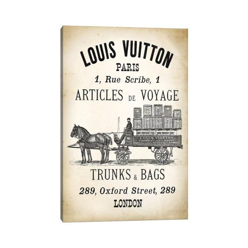 【送料無料】 米国発のお洒落なブランドオマージュアート LV Trunks & Bags ヴィトン Vuitton キャンバスアート 絵画 模様替え 引越し祝い 新築祝い 開店祝い ギフト プレゼント 待合室 会議室