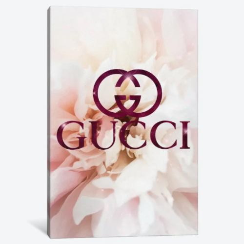 【送料無料】 米国発のお洒落なブランドオマージュアート Sangria Floral Fashion V グッチ GUCCI キャンバスアート 絵画 模様替え 引越し祝い 新築祝い ギフト プレゼント 待合室 会議室
