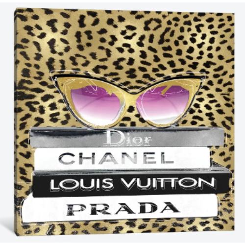 【送料無料】 米国発のお洒落なブランドオマージュアート Designer Sunglasses II シャネル CHANEL キャンバスアート 絵画 インテリア 模様替え 引越し祝い 新築祝い 待合室 会議室