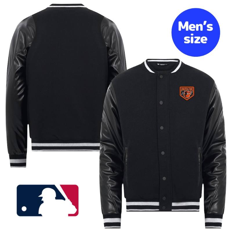 Levelwear レベルウェア MLB公式 メンズ スタジャン バーシティジャケット アウター ジャンパー ボルティモア・オリオールズ 菅野智之 Baltimore Orioles Varsity Paragon Jacket 【送料無料】