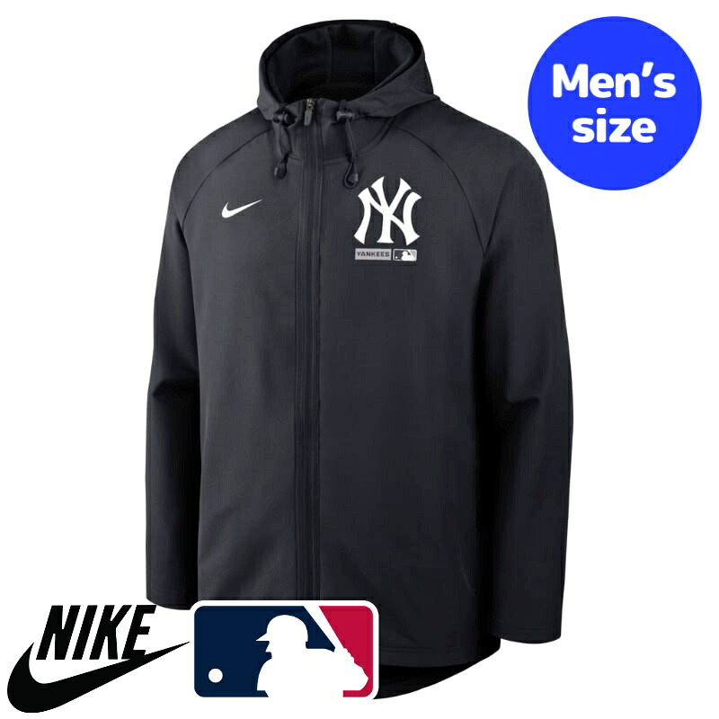 ニューヨーク・ヤンキース ジャッジ MLB公式 正規品 メンズ ウィンドブレーカー アウター Nike ナイキ New York Yankees Authentic Collection Raglan Therma-FIT Full-Zip Hooded Jacket 送料無料 32,890円