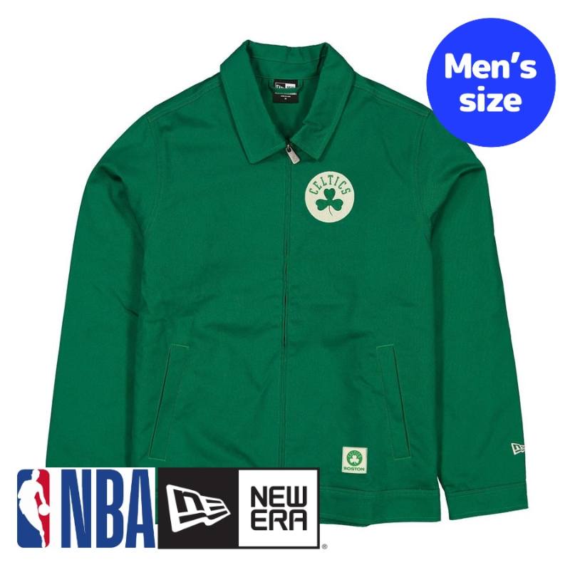 【送料無料】 NBA公式 メンズ アウター キルティングジャケット ジャンパー ニューエラ ボストン・セルティックス New Era Cap Boston Celtics Quilted Jacket New Era