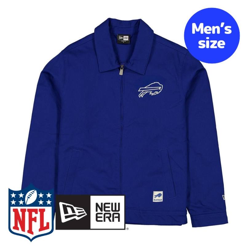 【送料無料】 NFL公式 メンズ アウター キルティングジャケット ジャンパー ニューエラ バッファロー・ビルズ New Era Cap Buffalo Bills Quilted Jacket New Era