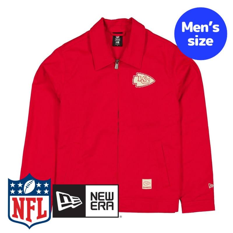 【送料無料】 NFL公式 メンズ アウター キルティングジャケット ジャンパー ニューエラ カンザスシティ・チーフス New Era Cap Kansas City Chiefs Quilted Jacket New Era