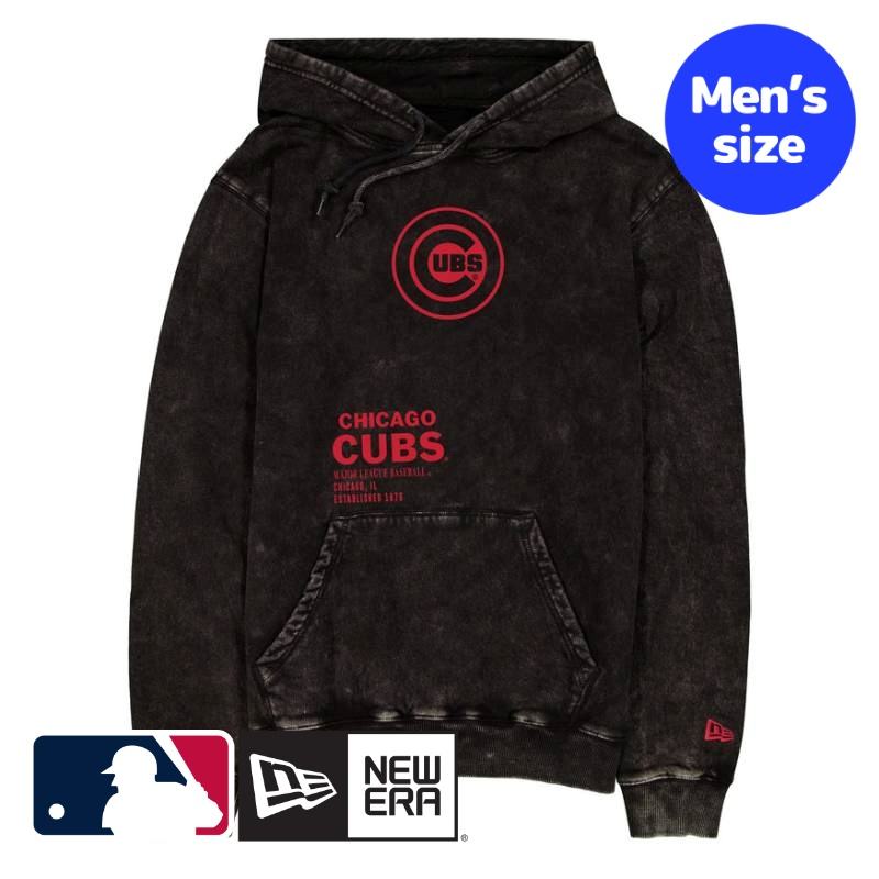 【送料無料】 MLB公式 メンズ パーカー トレーナー 長袖トップス ニューエラ New Era シカゴ・カブス 今永昇太 鈴木誠也 New Era Chicago Cubs Sport Night Black Hoodie
