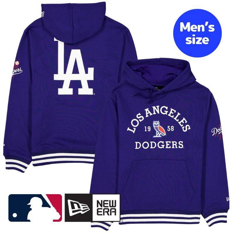 【送料無料】 MLB公式 メンズ パーカー トレーナー 長袖トップス ニューエラ New Era ロサンゼルス・ドジャース 大谷翔平 山本由伸 佐々木朗希 New Era OVO x Los Angeles Dodgers Hoodie