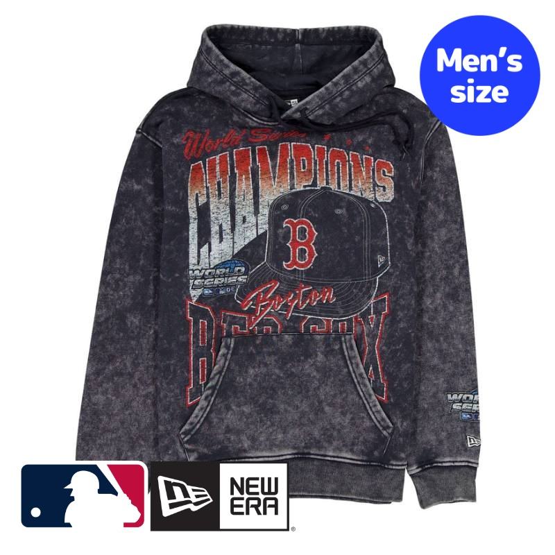 【送料無料】 MLB公式 メンズ パーカー トレーナー 長袖トップス ニューエラ New Era ボストン・レッドソックス 吉田正尚 New Era Boston Red Sox Sport Classics Washed Hoodie