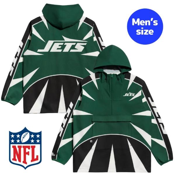 Chalk Line チョークライン NFL公式 アメフト メンズ ジャケット ウィンドブレーカー アウター ジャンパー ニューヨーク・ジェッツ New York Jets Spike Anorak Jacket 【送料無料】