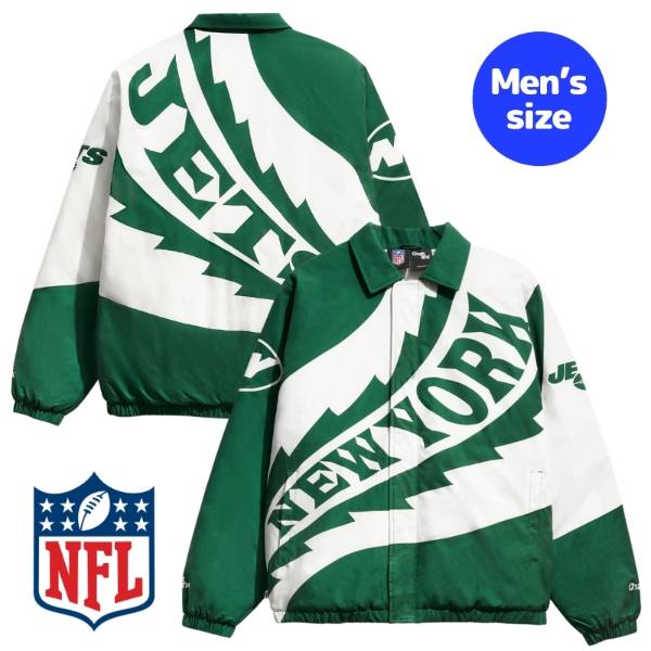 Chalk Line チョークライン NFL公式 アメフト メンズ 中綿ジャケット アウター ジャンパー ニューヨーク・ジェッツ New York Jets Saw Blade Quilted Puffer Jacket 【送料無料】