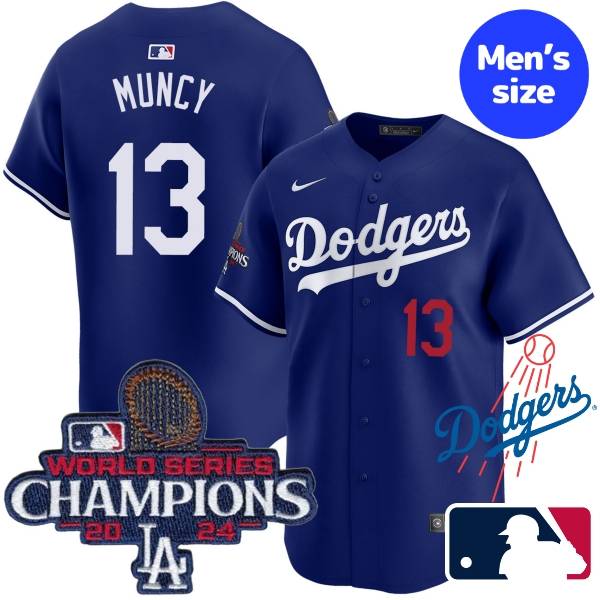 【限定品】ロサンゼルス・ドジャース ユニフォーム Muncy 13 限定品】ロサンゼルス・ドジャース ユニフォーム Muncy 13 Max