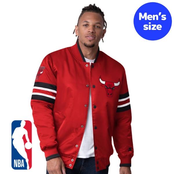 ＵＮＫシカゴ・ブルズスタジャン UNK NBA CHICAGO BULLS シカゴ•ブルズ スタジャン メンズL