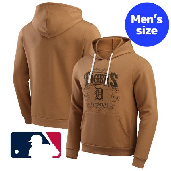 【送料無料】 MLBオフィシャル メジャーリーグ公式 メンズ パーカー 長袖トップス フーディー デトロイト・タイガース 前田健太 Detroit Tigers Camp Fleece Pullover Hoodie