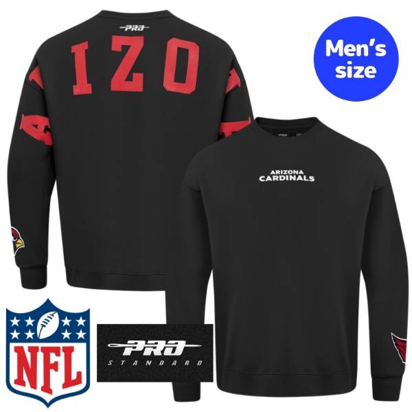 【送料無料】 NFL公式 メンズ パーカー 長袖トップス トレーナー プロスタンダード Pro Standard アリゾナ・カージナルス カーディナルス ARIZONA CARDINALS WINGSPAN DROP SHOULDER CREWNECK