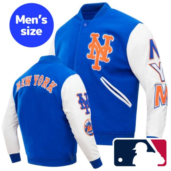 【送料無料】 Pro Standard プロスタンダード MLBオフィシャル メンズ アウター バーシティジャケット スタジャン ニューヨーク・メッツ 千賀滉大 NEW YORK METS CLASSIC VARSITY JACKET