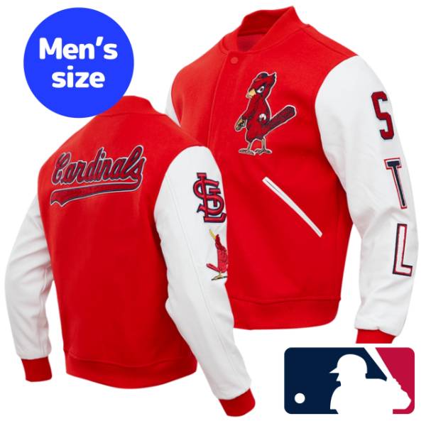 メジャーリーグ　セントルイスカージナルス　リバーシブルジャンパー 楽天市場】【送料無料】 MLB公式 メジャーリーグ メンズ スタジャン