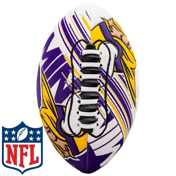 【送料無料】 NFL公式 アメフト アメリカンフットボール 21.59cm ミネソタ・バイキングス Minnesota Vikings Air Tech Football