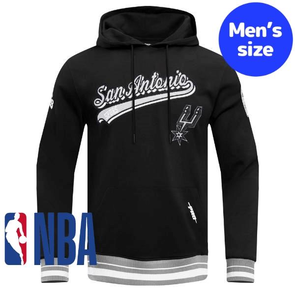 【送料無料】 Pro Standard プロスタンダード NBA公式 メンズ パーカー 長袖トップス フーディー トレーナー サンアントニオ・スパーズ SAN ANTONIO SPURS SCRIPT HOODIE