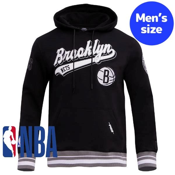 【送料無料】 Pro Standard プロスタンダード NBA公式 メンズ パーカー 長袖トップス フーディー トレーナー ブルックリン・ネッツ BROOKLYN NETS SCRIPT HOODIE